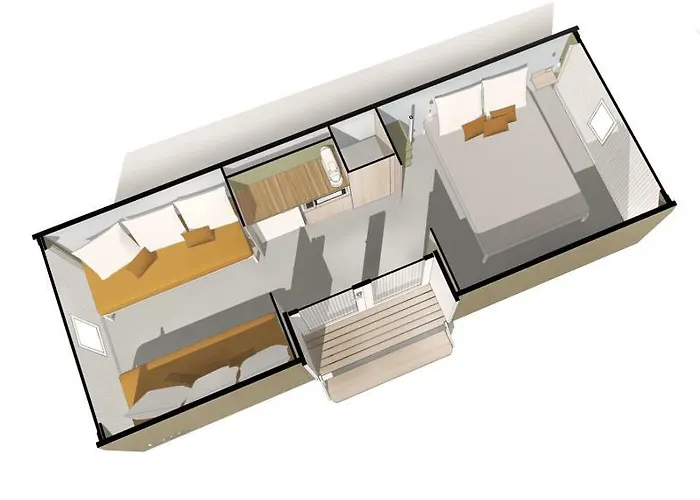 مكان تخييم Le Moulin Du Roy 3*